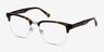 Phonic Tortoise Acetate-metalEyeglass Frames from EyeBuyDirect, Angle View