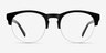 Zoot Black AcetateEyeglass Frames from EyeBuyDirect, Front View
