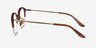 Dulcet Brown AcetateEyeglass Frames from EyeBuyDirect, Side View