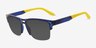 Bane Blue Eco-friendlySunglass Frames from EyeBuyDirect, Angle View