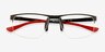 Champion Black MetalEyeglass Frames from EyeBuyDirect, Closed View