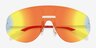 Fuel White MetalSunglass Frames from EyeBuyDirect, Closed View
