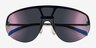 Fuel Blue MetalSunglass Frames from EyeBuyDirect, Closed View