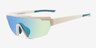 Bolt White PlasticSunglass Frames from EyeBuyDirect, Angle View