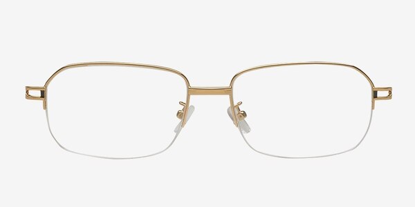 8818 Doré Métal Montures de lunettes de vue