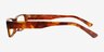 Dieppe Tortoise Alternative MaterialsEyeglass Frames from EyeBuyDirect, Side View