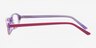 HT023 Violet AcetateEyeglass Frames from EyeBuyDirect, Side View
