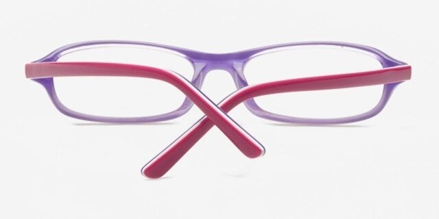 HT023 Violet AcetateEyeglass Frames from EyeBuyDirect, Closed View