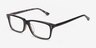 Dauphin Black & Grey AcétateMontures de lunettes de vue d'EyeBuyDirect, Vue d'Angle