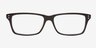 Dauphin Brun AcétateMontures de lunettes de vue d'EyeBuyDirect, Vue de Face
