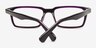 HT9335 Black & Purple AcetateEyeglass Frames from EyeBuyDirect, Closed View