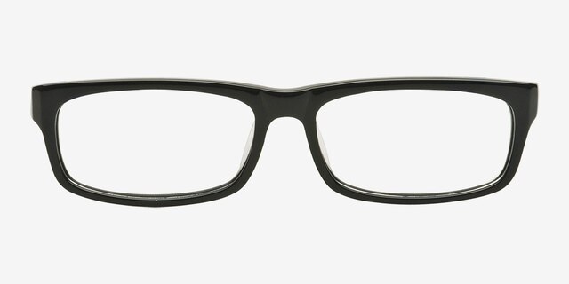 P7517 Black & Blue AcetateEyeglass Frames from EyeBuyDirect, Front View