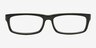 P7517 Black & Blue AcetateEyeglass Frames from EyeBuyDirect, Front View