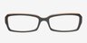 Prairie Black & Brown AcetateEyeglass Frames from EyeBuyDirect, Front View