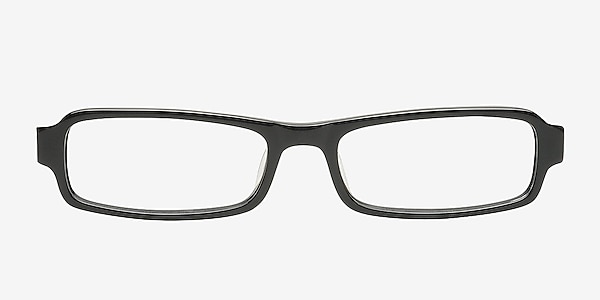 HT9257 Black/Burgundy Acetate Eyeglass Frames