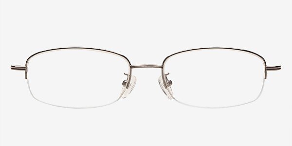 Achinsk Gunmetal Eyeglass Frames
