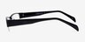 Alingsas Black MetalEyeglass Frames from EyeBuyDirect, Side View