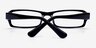 Halmstad Black AcetateEyeglass Frames from EyeBuyDirect, Closed View