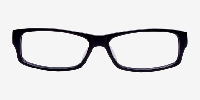 Kramfors Black AcetateEyeglass Frames from EyeBuyDirect, Front View
