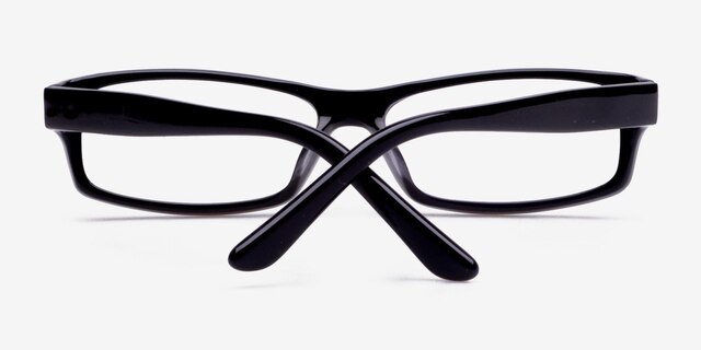Kramfors Black AcetateEyeglass Frames from EyeBuyDirect, Closed View