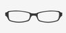 Luninets Black AcetateEyeglass Frames from EyeBuyDirect, Front View