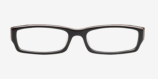 Kobryn Black/Brown Acetate Eyeglass Frames