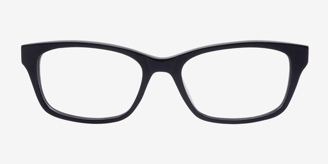 9015 Black AcetateEyeglass Frames from EyeBuyDirect, Front View