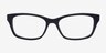 9015 Black AcetateEyeglass Frames from EyeBuyDirect, Front View
