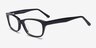 9015 Black AcetateEyeglass Frames from EyeBuyDirect, Angle View