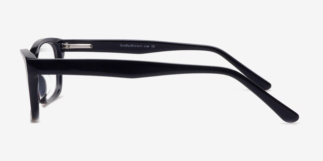 9015 Black AcetateEyeglass Frames from EyeBuyDirect, Side View