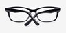 9015 Black AcetateEyeglass Frames from EyeBuyDirect, Closed View