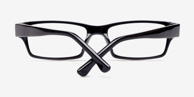 Brady Black AcetateEyeglass Frames from EyeBuyDirect, Closed View