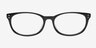 Cache Black & Burgundy AcetateEyeglass Frames from EyeBuyDirect, Front View