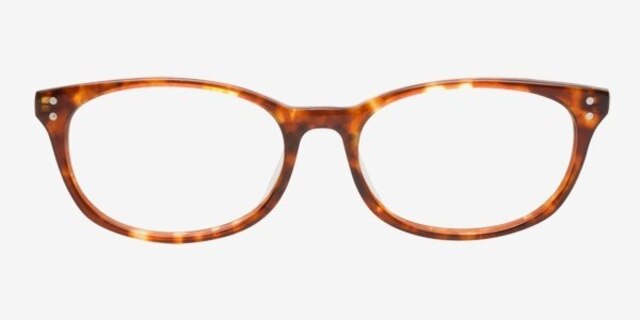 Cache Tortoise AcetateEyeglass Frames from EyeBuyDirect, Front View
