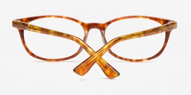 Cache Tortoise AcetateEyeglass Frames from EyeBuyDirect, Closed View