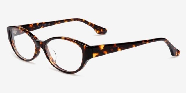 Macy Écailles AcétateMontures de lunettes de vue d'EyeBuyDirect, Vue d'Angle