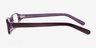 Luga Purple AcetateEyeglass Frames from EyeBuyDirect, Side View