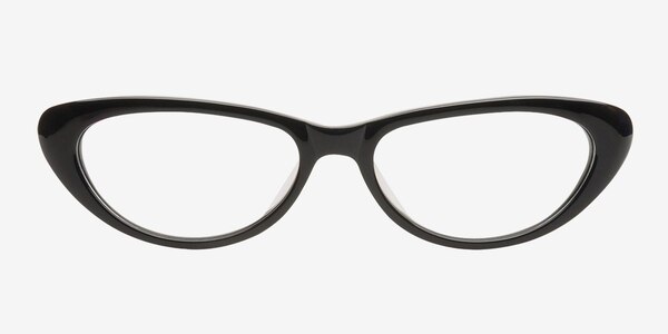 Zlynka Black/Red Acétate Montures de lunettes de vue