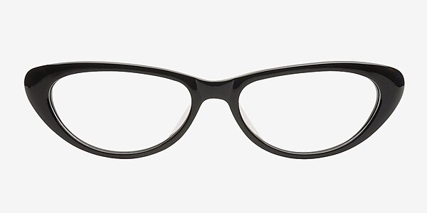 Zlynka Black/Red Acetate Eyeglass Frames