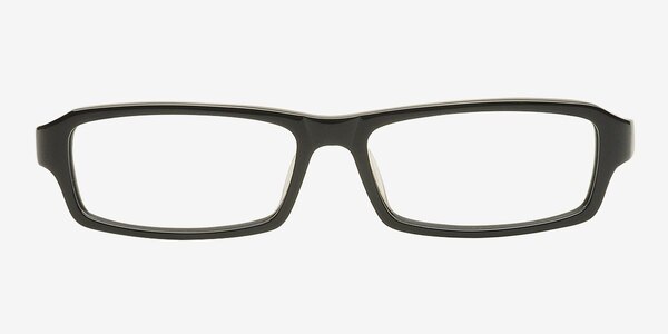 Tuapse Noir Acétate Montures de lunettes de vue