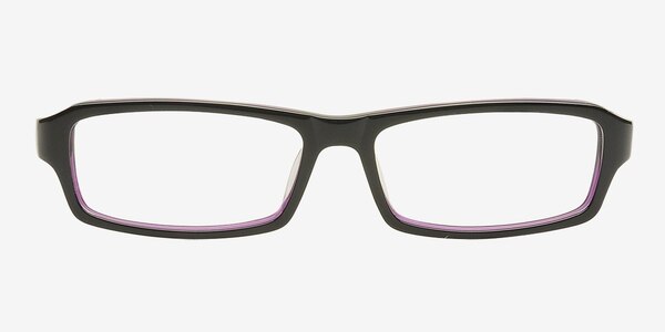 Tuapse Black/Purple Acétate Montures de lunettes de vue