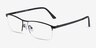 Lake Black TitaniumEyeglass Frames from EyeBuyDirect, Angle View