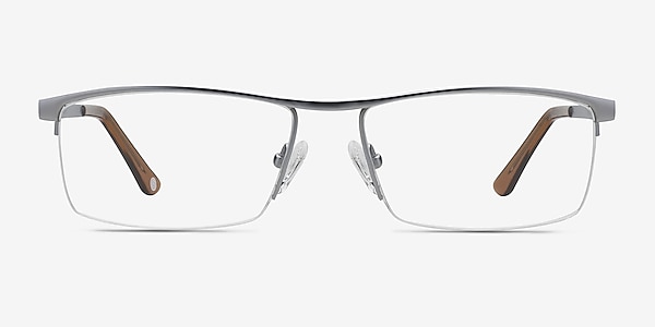 Lake Gray Titanium Eyeglass Frames
