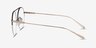 Origin Black TitaniumEyeglass Frames from EyeBuyDirect, Side View