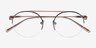 Origin Black TitaniumEyeglass Frames from EyeBuyDirect, Closed View