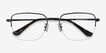 James Black TitaniumEyeglass Frames from EyeBuyDirect, Closed View