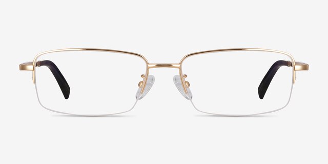 Remington Gold TitaniumEyeglass Frames from EyeBuyDirect, Front View