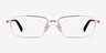 Remington Gold TitaniumEyeglass Frames from EyeBuyDirect, Front View