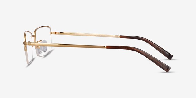 Remington Gold TitaniumEyeglass Frames from EyeBuyDirect, Side View