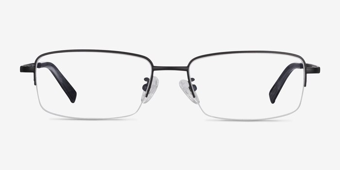 Remington Black Titanium Eyeglass Frames from EyeBuyDirect